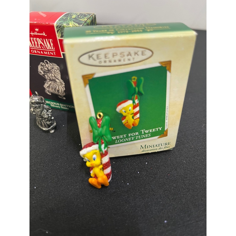 Lot of 8 Hallmark Keepsake Ornaments Disney Crayola Monopoly Miniature Vintage - Picture 9 of 16